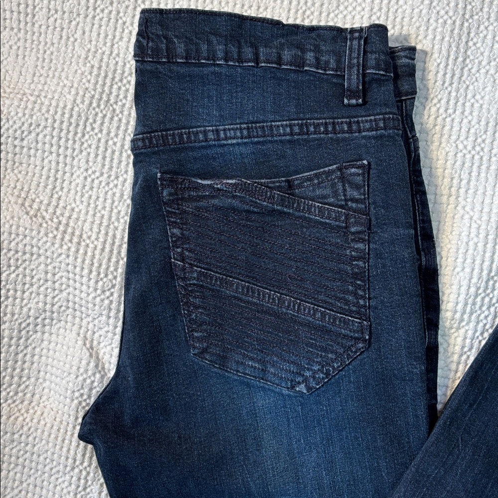 Paper Denim & Cloth Dark Indigo Wash Jeans, Stretch, Straight Leg, 32 x 30, NWOT - Picture 14 of 15